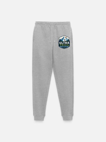 Ultra Trail Running - Men's Premium Organic Joggers - heather grey