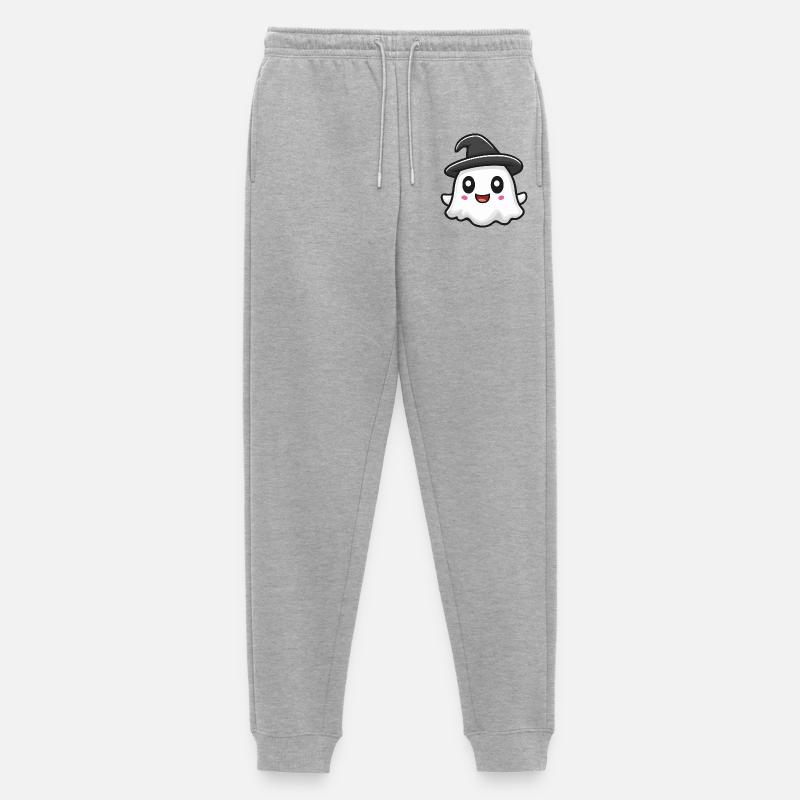Geist Niedlich - Männer Premium Bio Jogginghose - Grau meliert