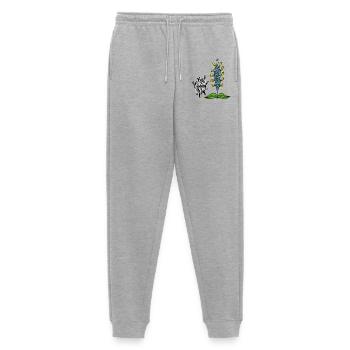 Grandpa - Männer Premium Bio Jogginghose - Grau meliert - Vorne - Thijin (182cm)