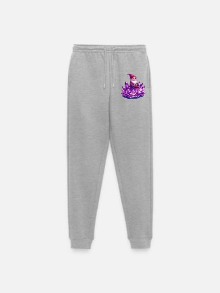 Gnome - Men's Premium Organic Joggers - heather grey