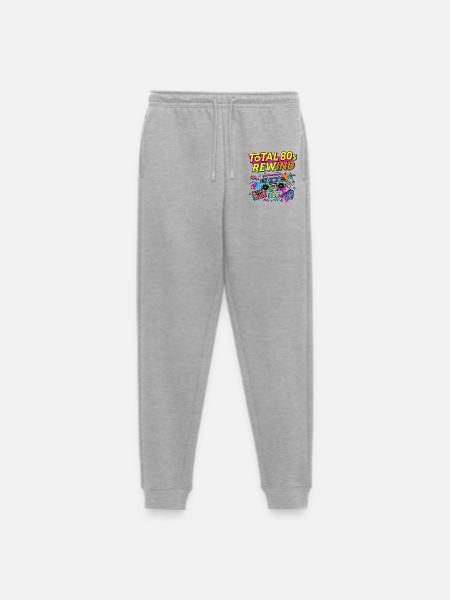 Total 80s Rewind - Männer Premium Bio Jogginghose - Grau meliert