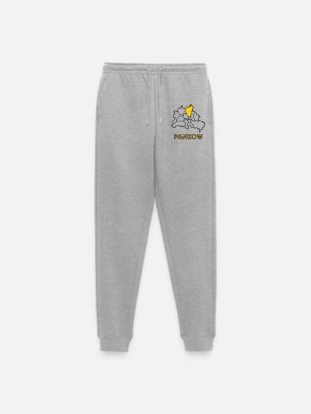 PANKOW, a district of Berlin - Men's Premium Organic Joggers - heather grey