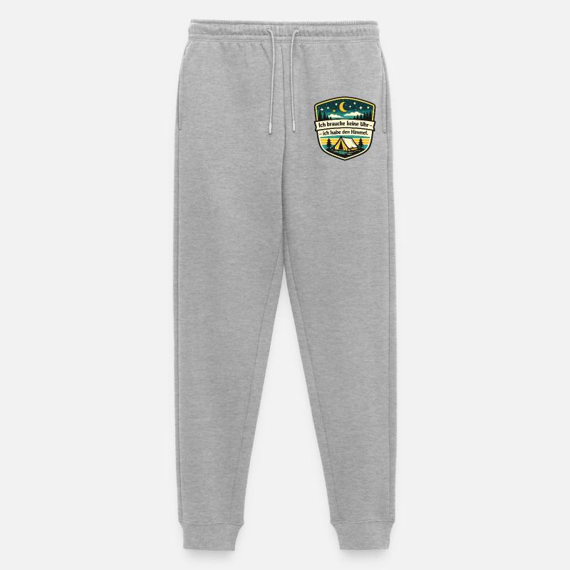 Camper - Männer Premium Bio Jogginghose - Grau meliert
