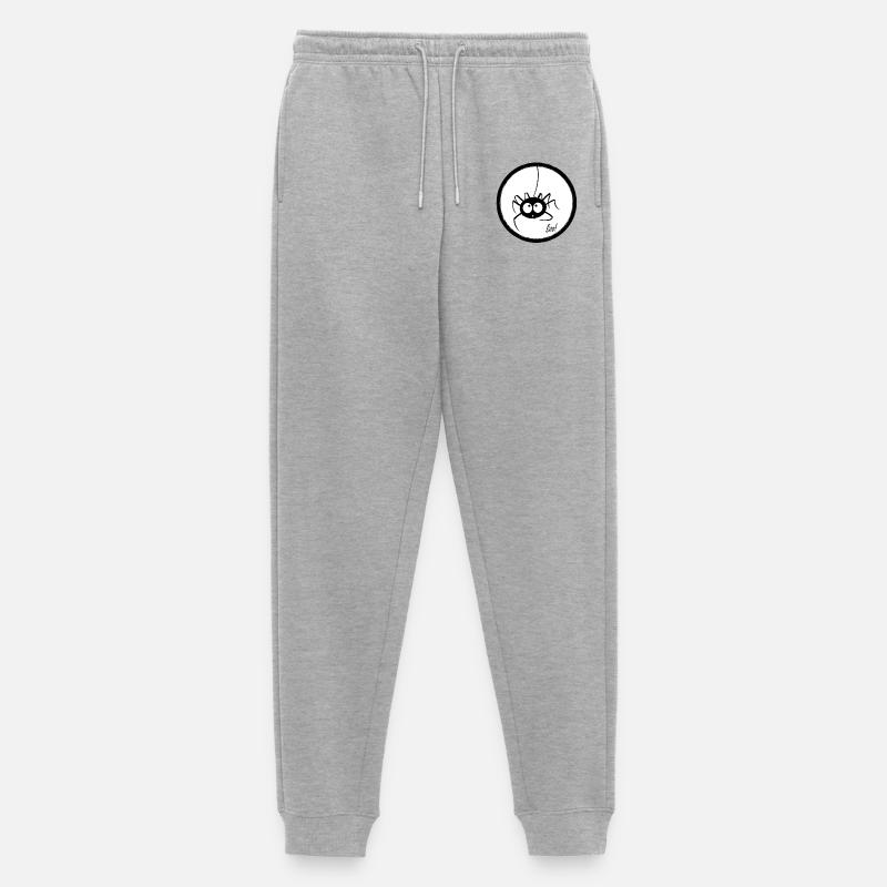 Süße Spinne - Männer Premium Bio Jogginghose - Grau meliert