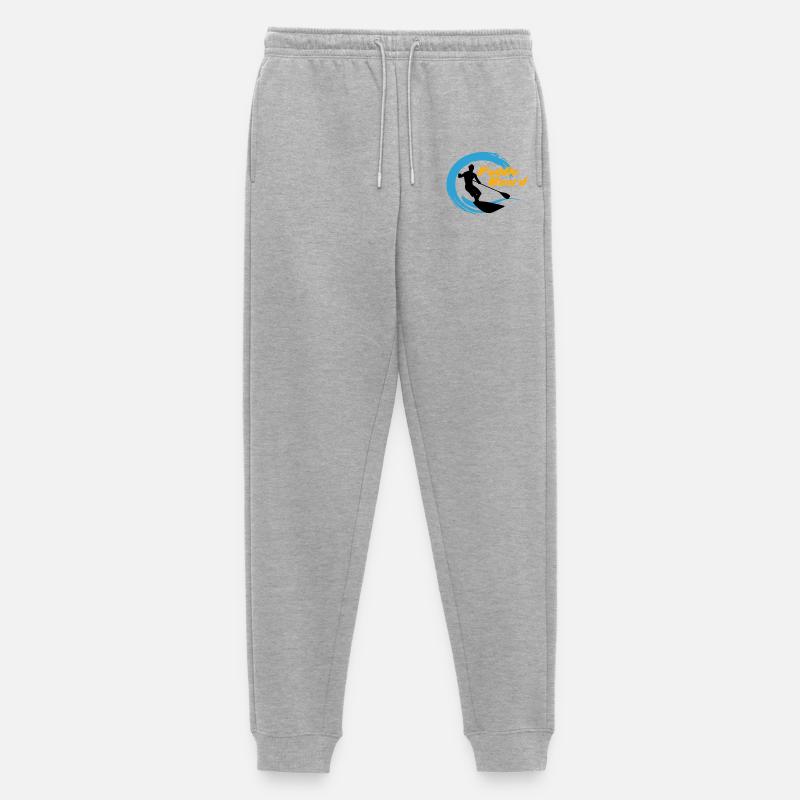 Paddel - Männer Premium Bio Jogginghose - Grau meliert