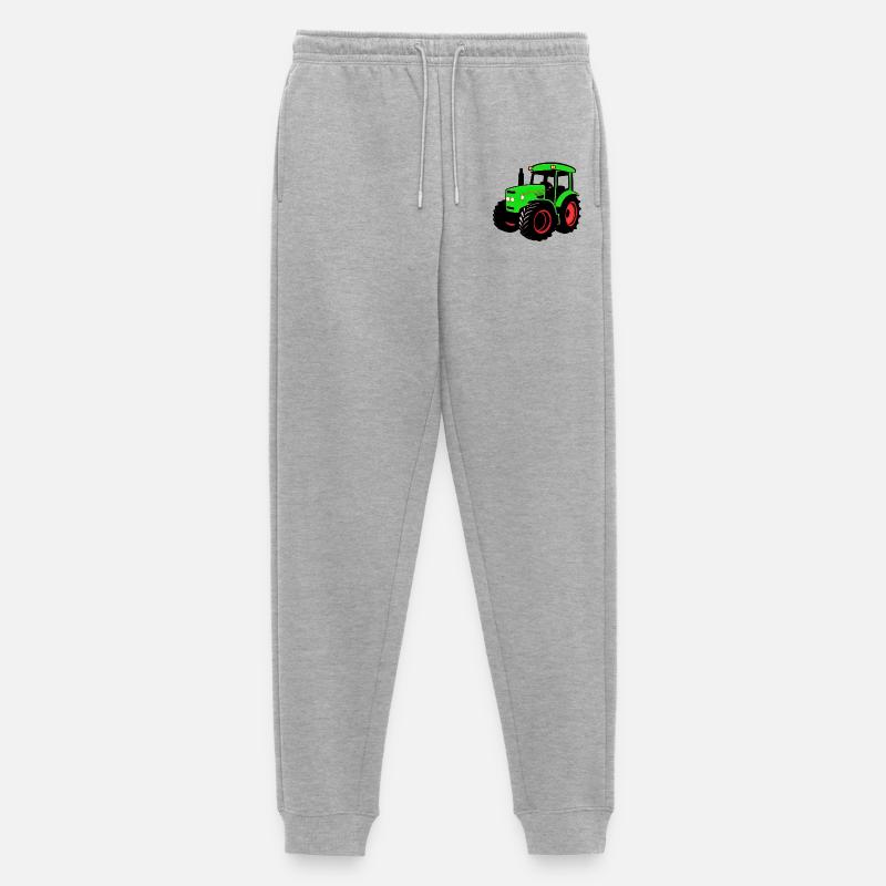 Traktor - Männer Premium Bio Jogginghose - Grau meliert