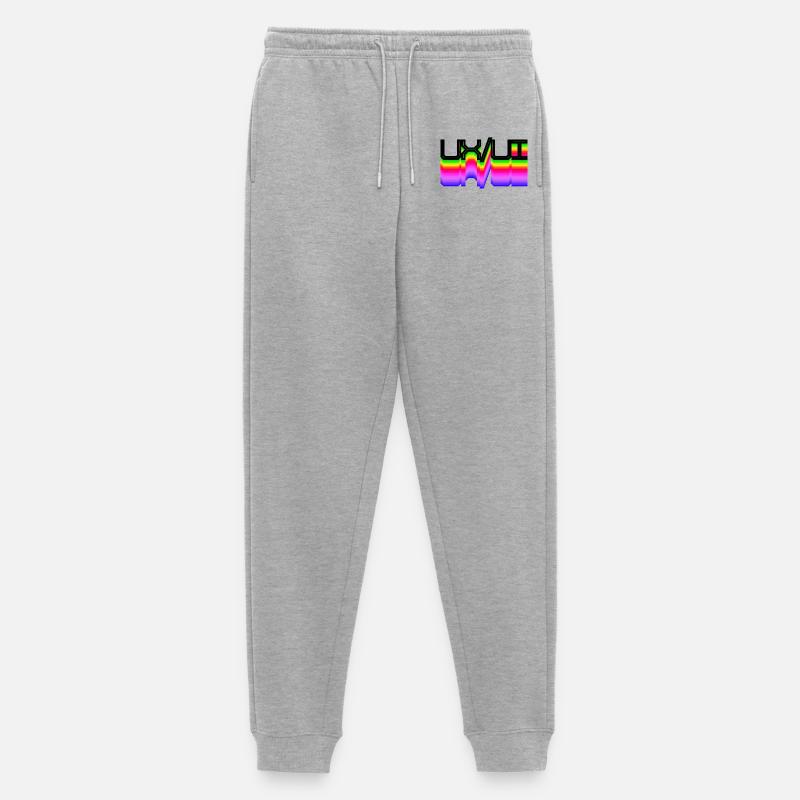 Code Developer Skripting Dev Computerfreak Geek - Männer Premium Bio Jogginghose - Grau meliert
