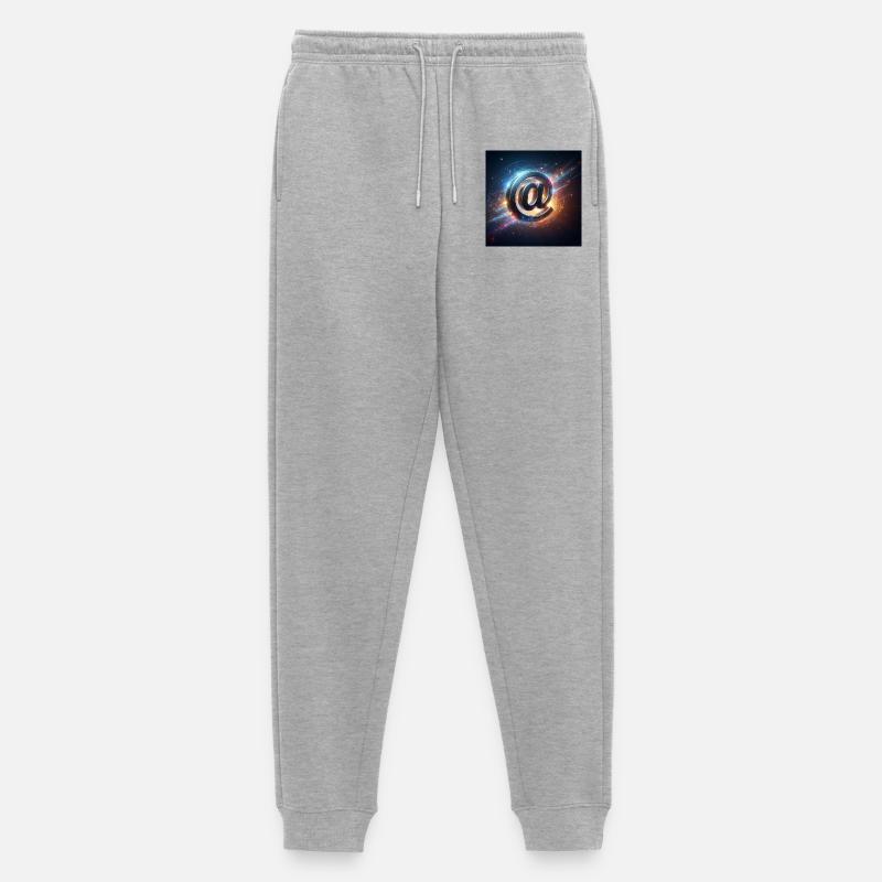 Symbol 4 - Männer Premium Bio Jogginghose - Grau meliert