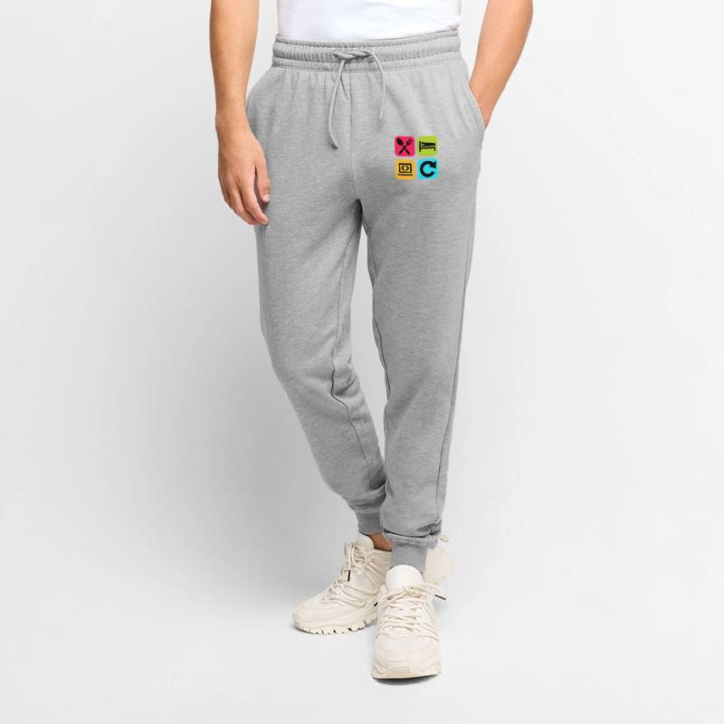 Eat Sleep Program Repeat Funny Quote Code Men's Premium Organic Joggers