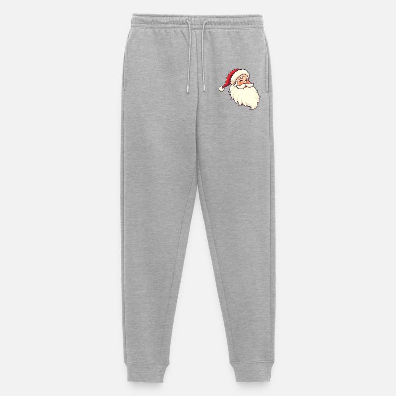 Weihnachtsmann - Männer Premium Bio Jogginghose - Grau meliert