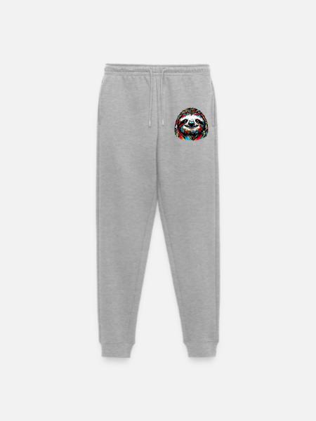 Paresse - Pantalon de jogging Premium bio Homme - gris chiné