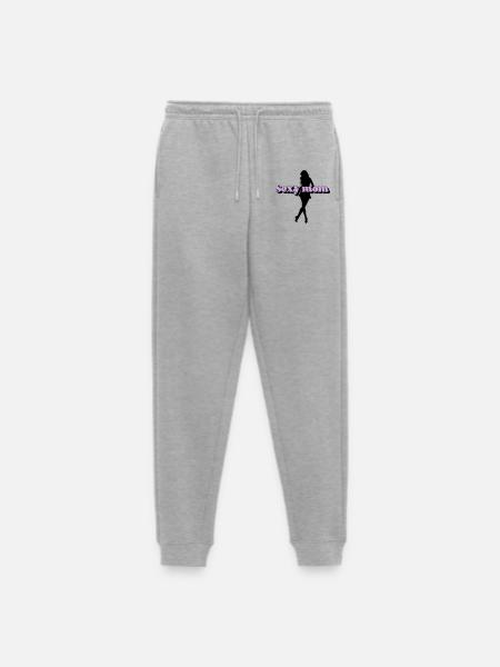 Sexy mom - Men's Premium Organic Joggers - heather grey