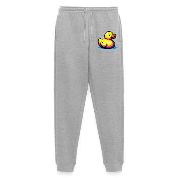 Caneton Canard Canard Canard - Pantalon de jogging Premium bio Homme - gris chiné - Devant - Thijin (182cm)