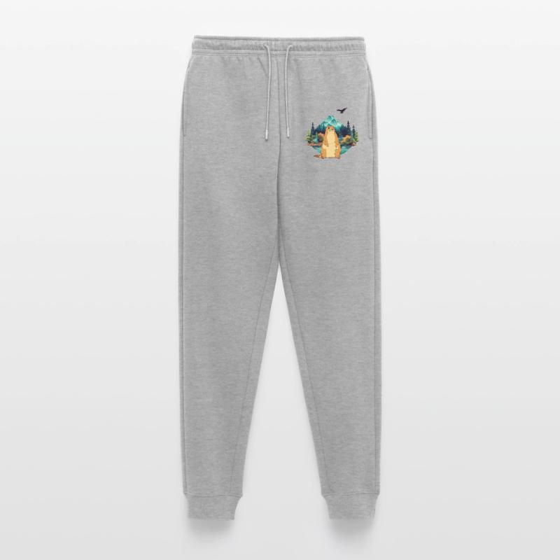 Murmeltier Männer Premium Bio Jogginghose