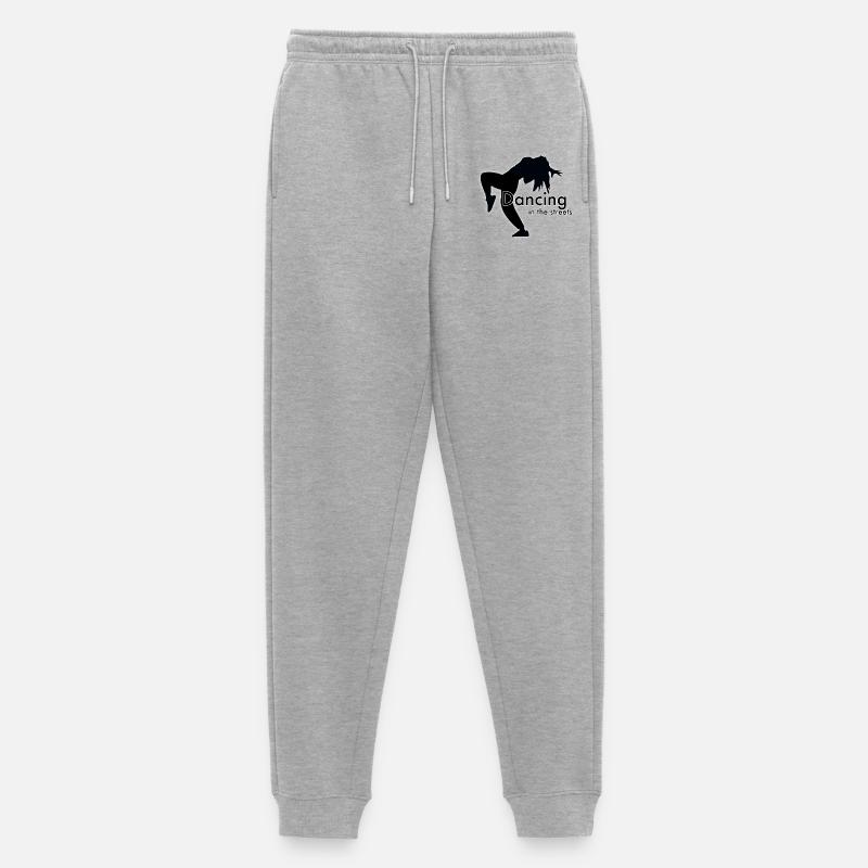 Dancing in the Streets - Männer Premium Bio Jogginghose - Grau meliert