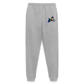 Manta Rochen Teufelsrochen Stachelrochen Taucher - Männer Premium Bio Jogginghose - Grau meliert - Vorne - Thijin (182cm)