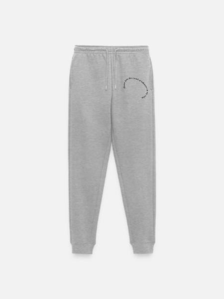 My Orbit - Men's Premium Organic Joggers - heather grey