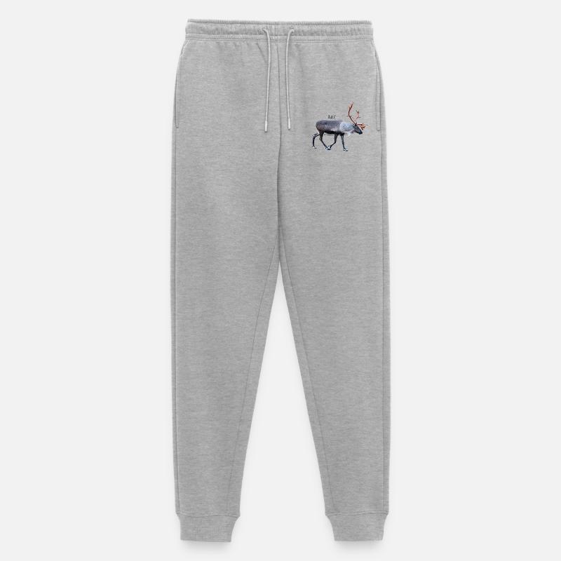SIND - Männer Premium Bio Jogginghose - Grau meliert