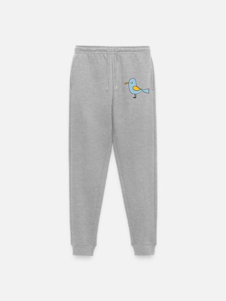 oiseau - Pantalon de jogging Premium bio Homme - gris chiné