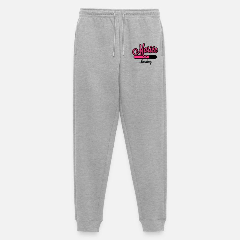 Mariée loading - Men's Premium Organic Joggers - heather grey