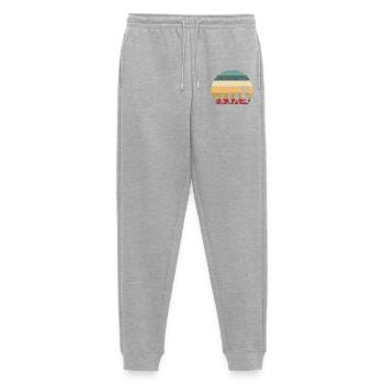 Gamer Game Video Game Blueberry Vintage Gaming - Men's Premium Organic Joggers - heather grey - Front - Thijin (182cm)