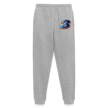 Conception du maillot de football numéro 3 Sportif - Pantalon de jogging Premium bio Homme - gris chiné - Devant - Thijin (182cm)