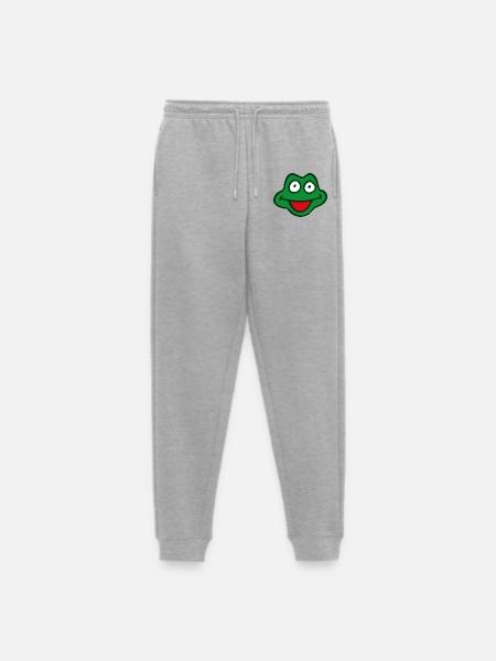frog - Men's Premium Organic Joggers - heather grey