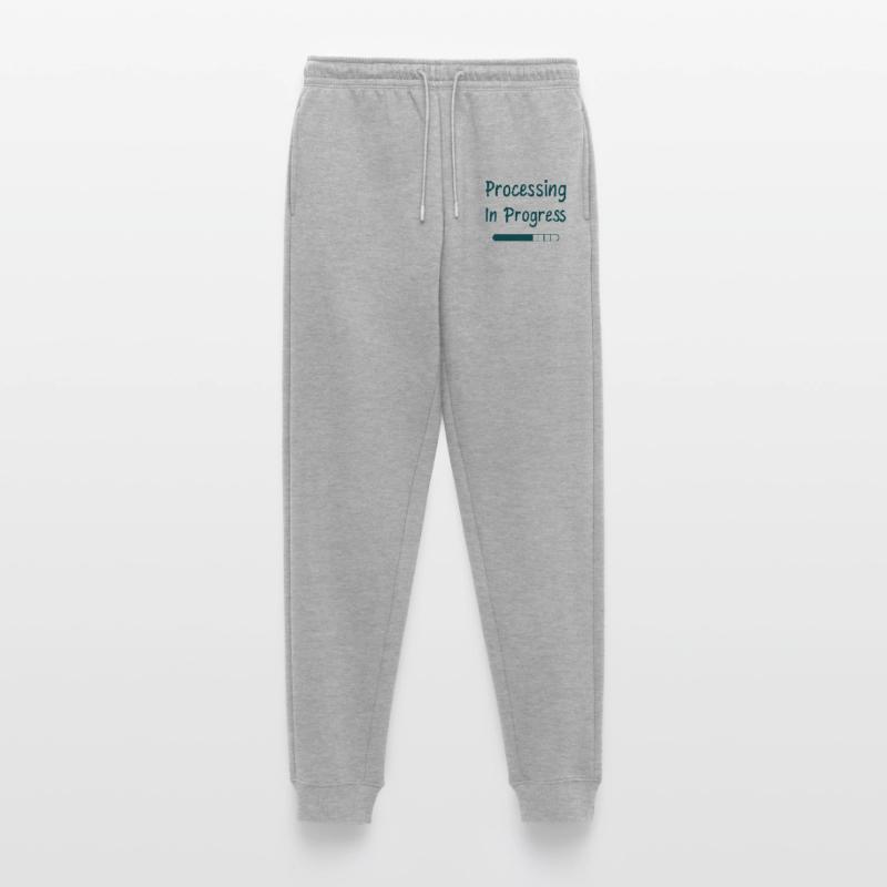 Processing In Progress Loading Bar Statement Men's Premium Organic Joggers
