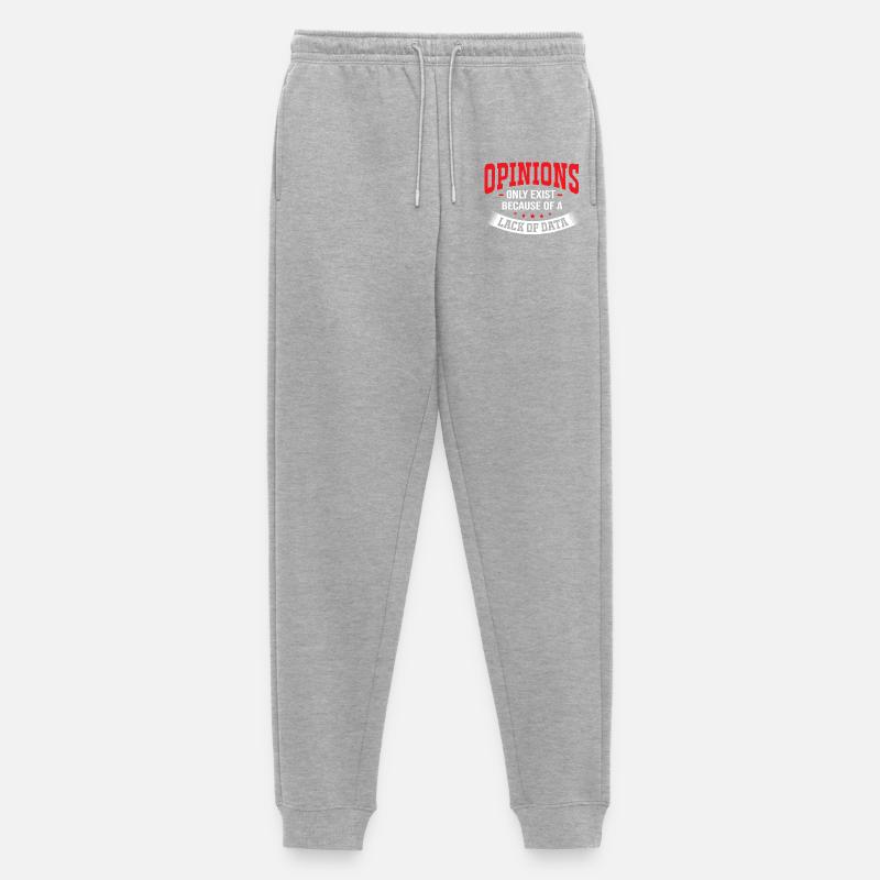 Coder Programmer GPT - Men's Premium Organic Joggers - heather grey