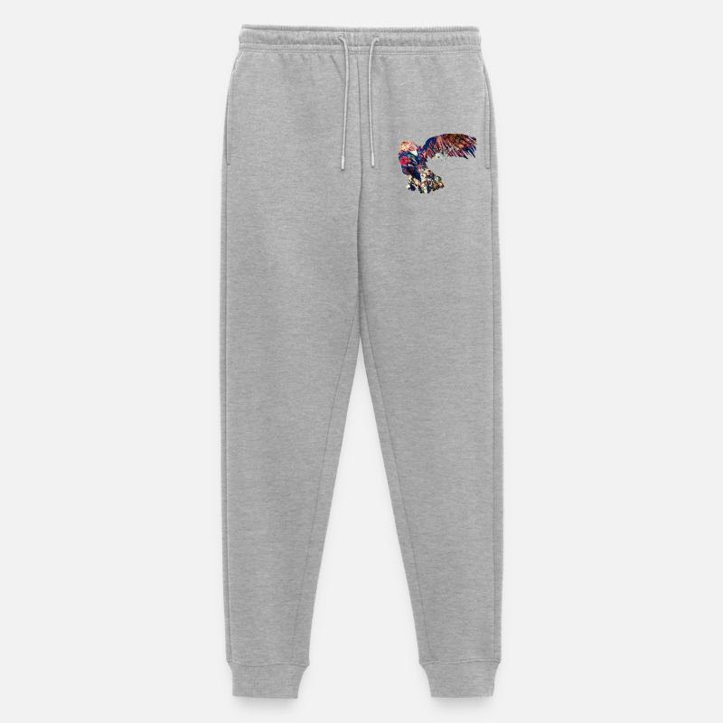Igle - Männer Premium Bio Jogginghose - Grau meliert
