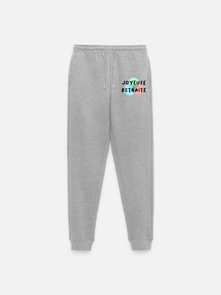 JOYEUSE RETRAITE. RETRAITE. RETRAITEE. RETRAITE - Pantalon de jogging Premium bio Homme - gris chiné