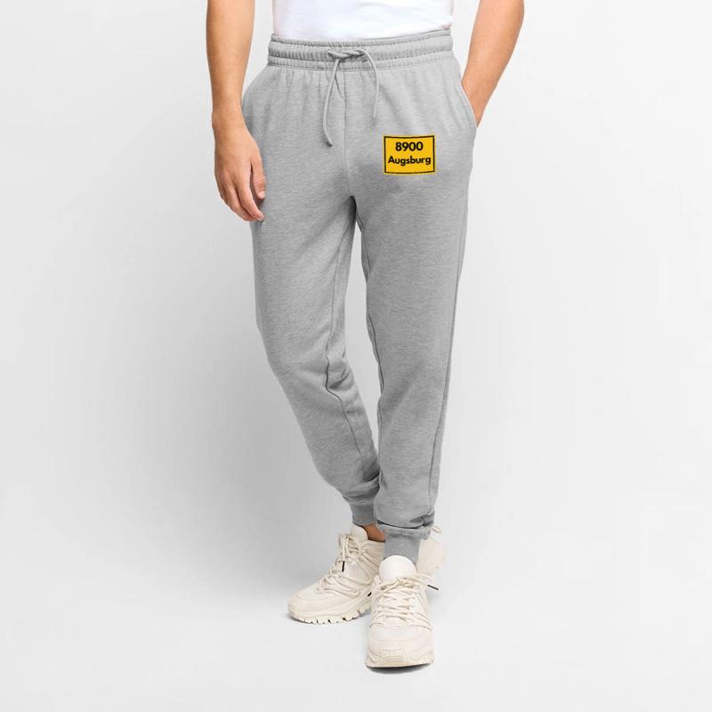 OLD POSTCODE POSTCODE RETRO 8900 AUGSBURG Men's Premium Organic Joggers