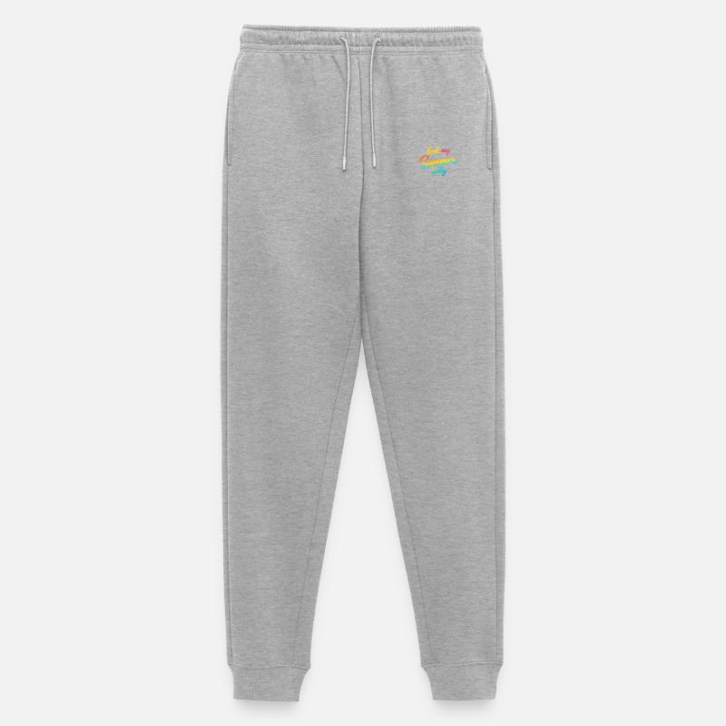 Schau, mein Sommerkörper! - Männer Premium Bio Jogginghose - Grau meliert