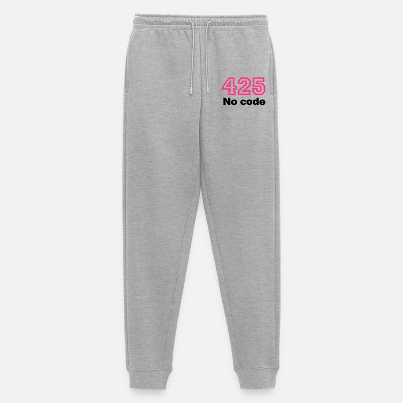 Error 425 No Code - Männer Premium Bio Jogginghose - Grau meliert