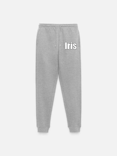 Iris - Men's Premium Organic Joggers - heather grey