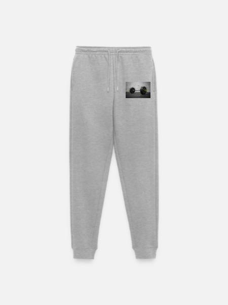 Runeforge - Men's Premium Organic Joggers - heather grey