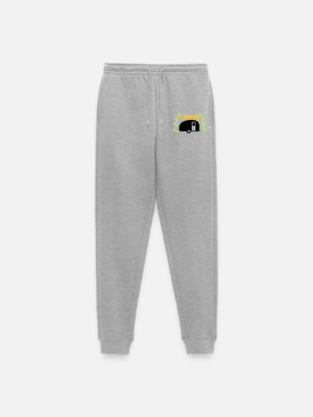 Camper - ready for vacation - Men's Premium Organic Joggers - heather grey