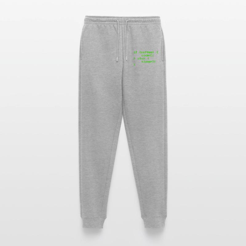 Kein Kaffee Kein Code Programmierer Informatiker Männer Premium Bio Jogginghose