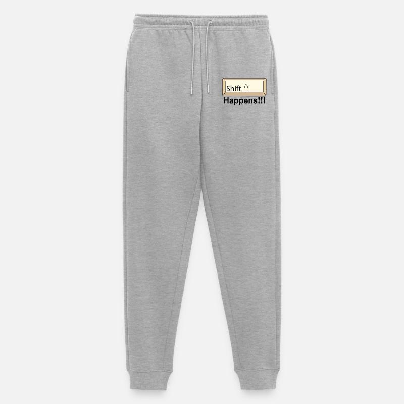 Conception minimale du clavier Shift - Pantalon de jogging Premium bio Homme - gris chiné