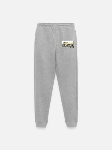 Finally retired 2026 - Men's Premium Organic Joggers - heather grey