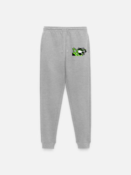 Badger Schoolbag Mascot - Men's Premium Organic Joggers - heather grey