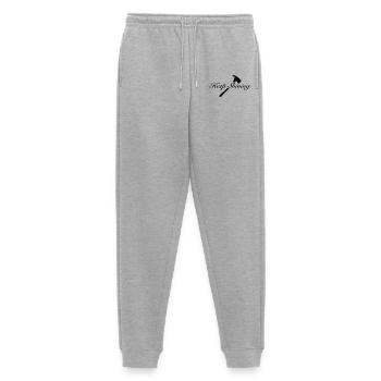 Keep Shining - Men's Premium Organic Joggers - heather grey - Front - Thijin (182cm)