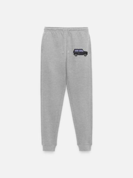 Jeep - Pantalon de jogging Premium bio Homme - gris chiné