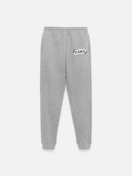 Science Science Statement Nerd Education Saying - Men's Premium Organic Joggers - heather grey