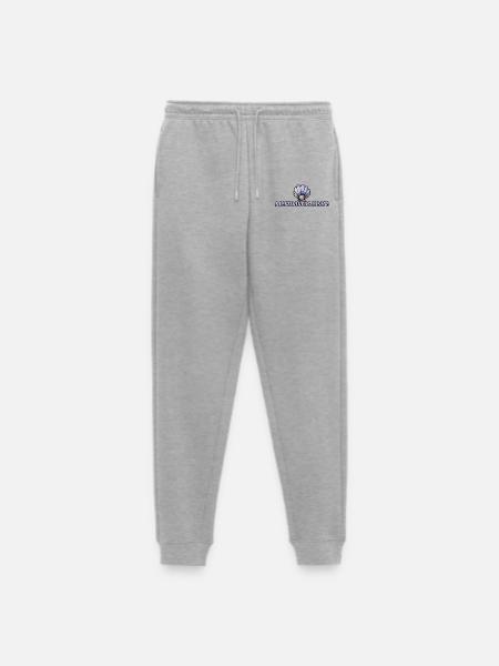 Mermaid at Heart Shell Emblem - Men's Premium Organic Joggers - heather grey