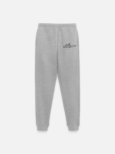 Tronçonneuse - Pantalon de jogging Premium bio Homme - gris chiné