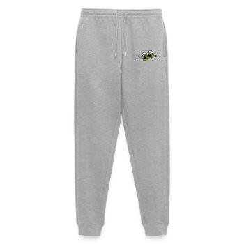 Toast à la bière symbole Chope à bière - Pantalon de jogging Premium bio Homme - gris chiné - Devant - Thijin (182cm)