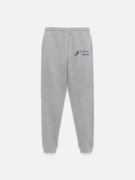 I am what I am - Men's Premium Organic Joggers - heather grey