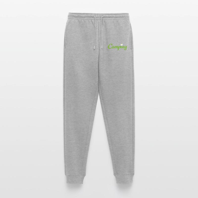 Citations de camping-campeur de fleurs de camping Vie estivale en van de loisir Pantalon de jogging Premium bio Homme