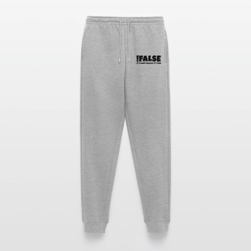 False True Programmierer Spruch Männer Premium Bio Jogginghose